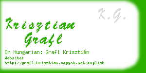 krisztian grafl business card